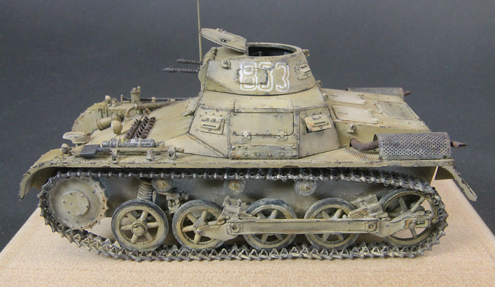 [製作] 5 ドイツ I号戦車 A型 前期生産型 - ドラゴン 6289