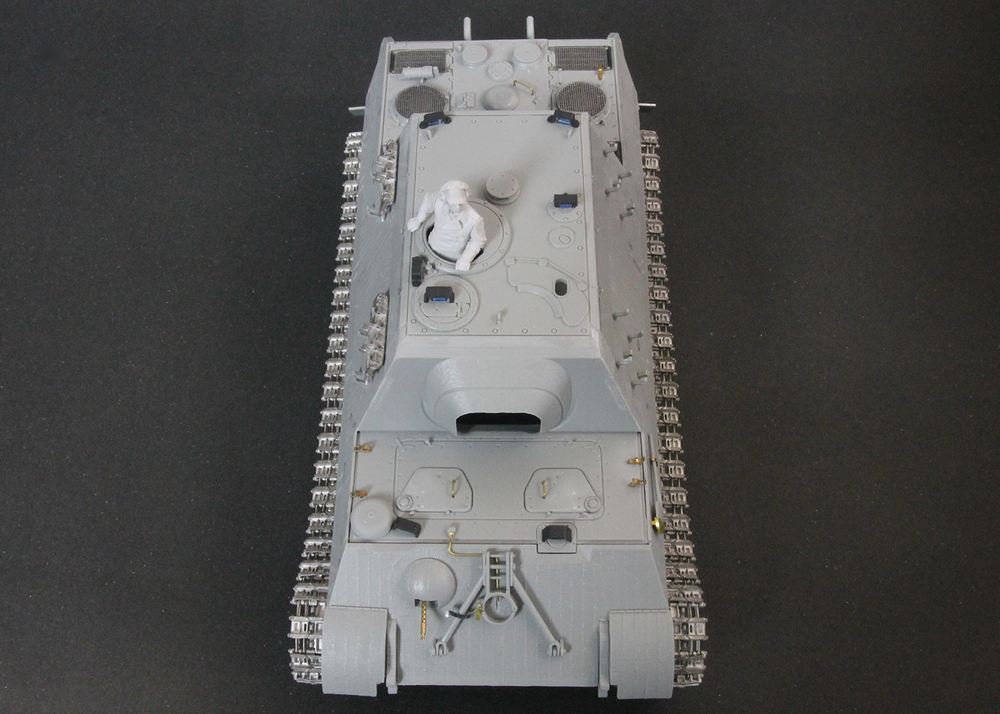 [製作] 3 ドイツ 重駆逐 戦車 ヤークトティーガー ポルシェ タイプ w/ ツィンメリット コーティング - ドラゴン 6493