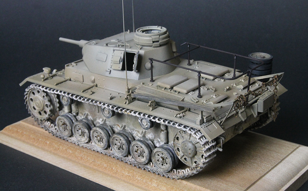 [製作] 4 ドイツ III号 指揮 戦車 H型 ドイツアフリカ軍団 – ドラゴン 6901