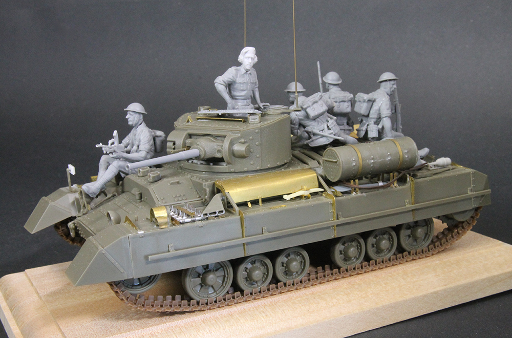 [製作] 4 イギリス 歩兵戦車 バレンタイン Mk.II - AFVクラブ 35185