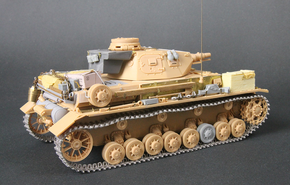 [製作] 4 [DAK Panzer IV Ausf.D] ドイツ IV号戦車 D型 潜水 戦車 – ホビーボス (トライスター) 80132
