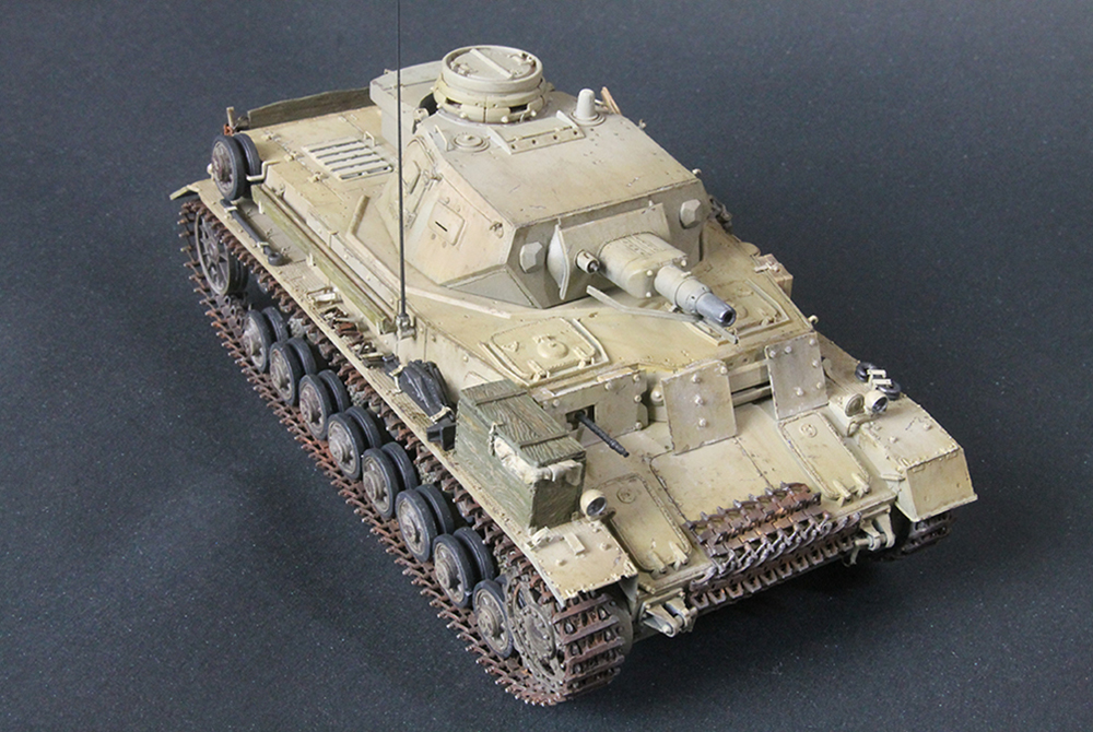 [製作] 5 [DAK Panzer IV Ausf.D] ドイツ IV号戦車 D型 潜水 戦車 – ホビーボス (トライスター) 80132
