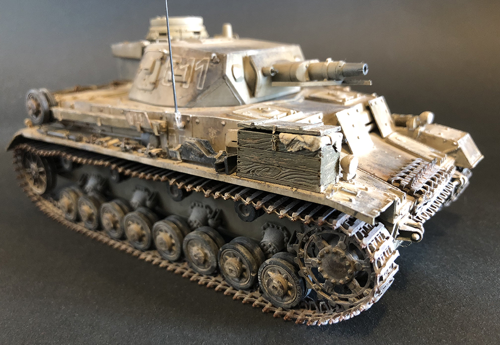 [製作] 6 [DAK Panzer IV Ausf.D] ドイツ IV号戦車 D型 潜水 戦車 – ホビーボス (トライスター) 80132
