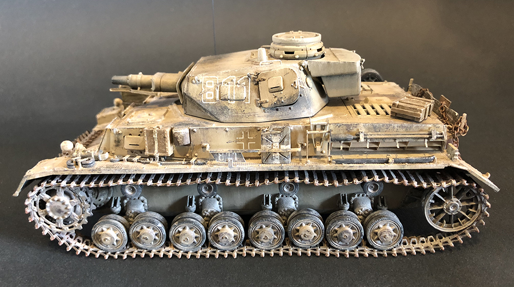 [製作] 6 [DAK Panzer IV Ausf.D] ドイツ IV号戦車 D型 潜水 戦車 – ホビーボス (トライスター) 80132