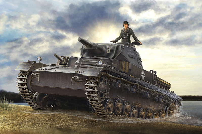 [製作] 1 [DAK Panzer IV Ausf.D] ドイツ IV号戦車 D型 潜水 戦車 – ホビーボス (トライスター) 80132