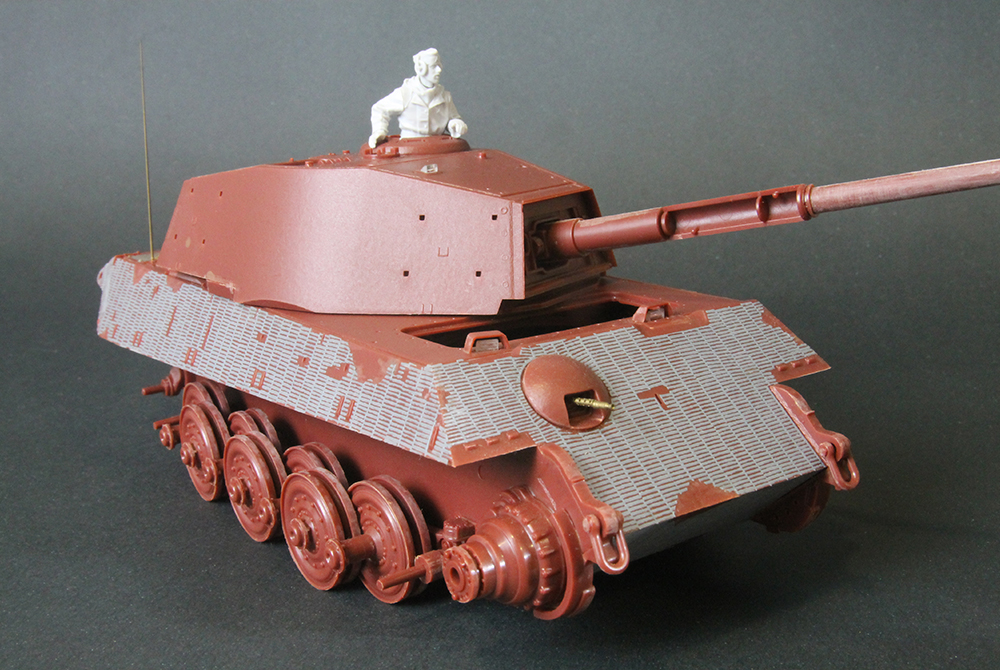 [製作] 2 ドイツ 重戦車 キングタイガー ティーガー II ヘンシェル 砲塔 – モンモデル TS031