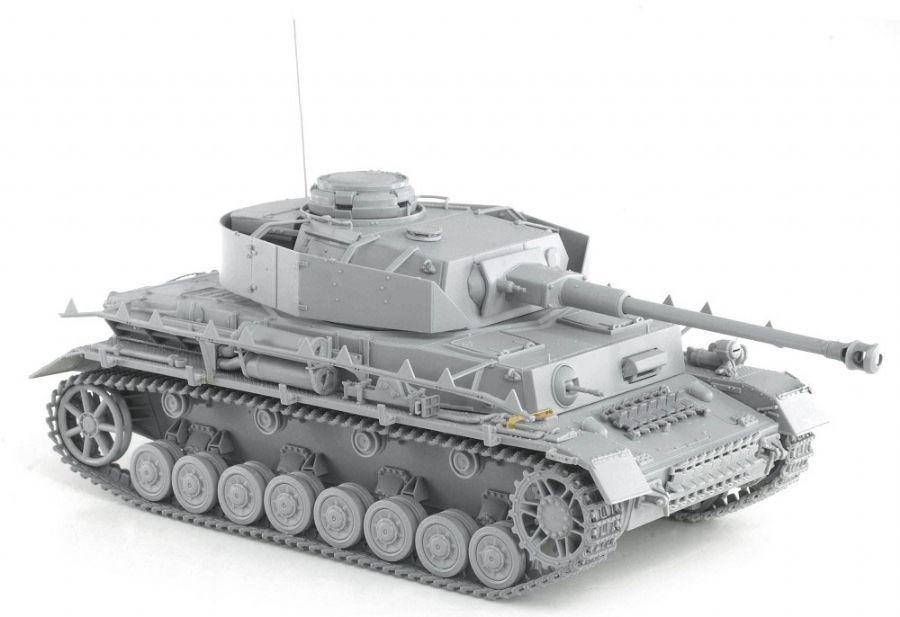 ドイツ IV号戦車 H型 中期 生産型 1943年 9月-11月 - ドラゴン 6526