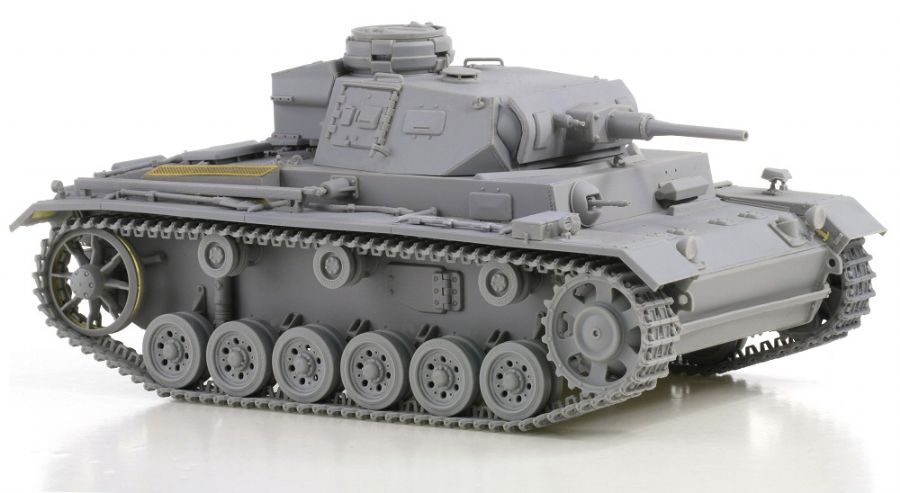 ドイツ III号戦車 J型 熱帯地仕様 (Tp型) 前期 生産型 - ドラゴン 6543