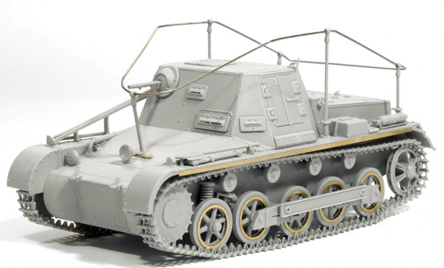 ドイツ I号 指揮 軽戦車 B型 初期 生産型 2 in 1 - ドラゴン 6597