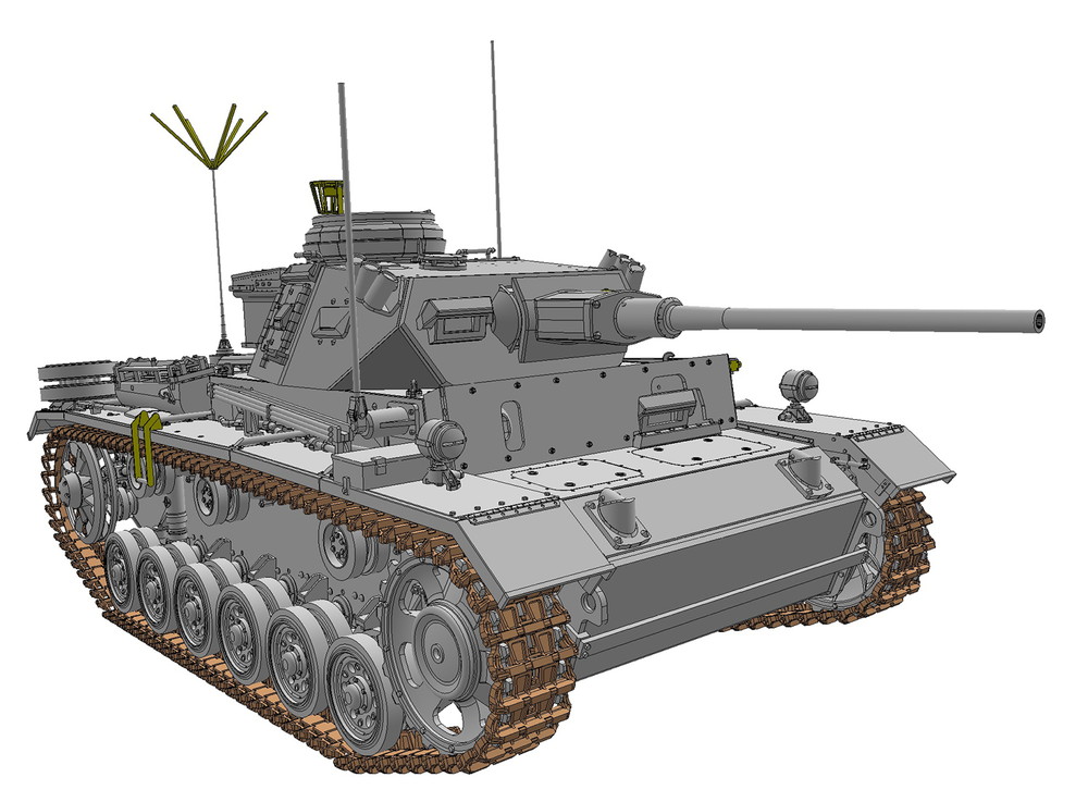 ドイツ III号 指揮戦車 K型 - ドラゴン 6853
