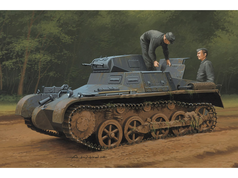 ドイツ I号戦車 A型 前期 / 後期 生産型 – ホビーボス (トライスター) 80145 | データベース