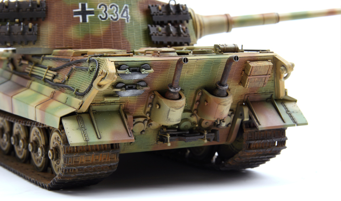 ドイツ 重戦車 キングタイガー ティーガー II  ヘンシェル 砲塔 - モンモデル TS031