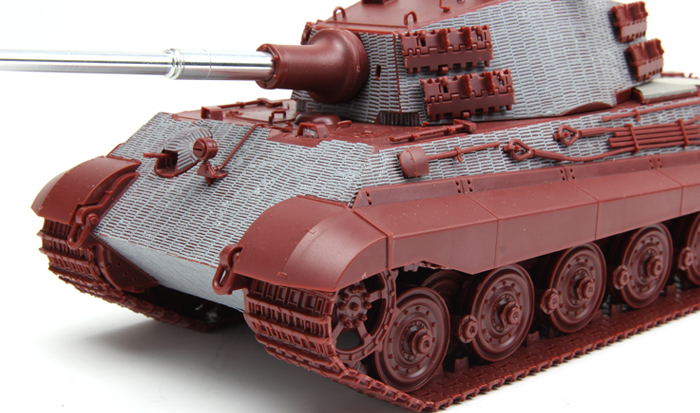 ドイツ 重戦車 キングタイガー ティーガー II  ヘンシェル 砲塔 - モンモデル TS031