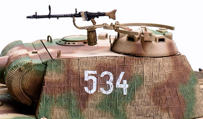 ドイツ 戦車 パンター A型 後期 生産型 - モンモデル TS035