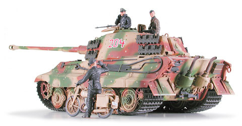 ドイツ 重戦車 キングタイガー ティーガー II ヘンシェル 砲塔 アルデンヌ 戦線 - タミヤ 35252
