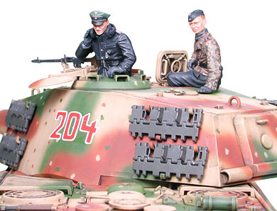 ドイツ 重戦車 キングタイガー ティーガー II ヘンシェル 砲塔 アルデンヌ 戦線 - タミヤ 35252