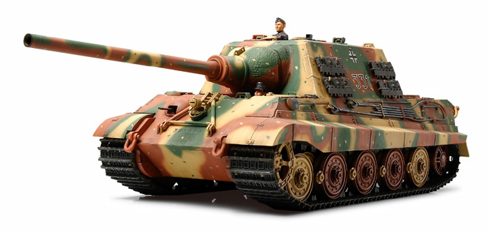 ドイツ 重駆逐 戦車 ヤークトティーガー ヘンシェル タイプ 初期 生産型 - タミヤ 35295