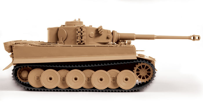 ドイツ 重戦車 ティーガー I 前期 生産型 - ズベズダ 3646