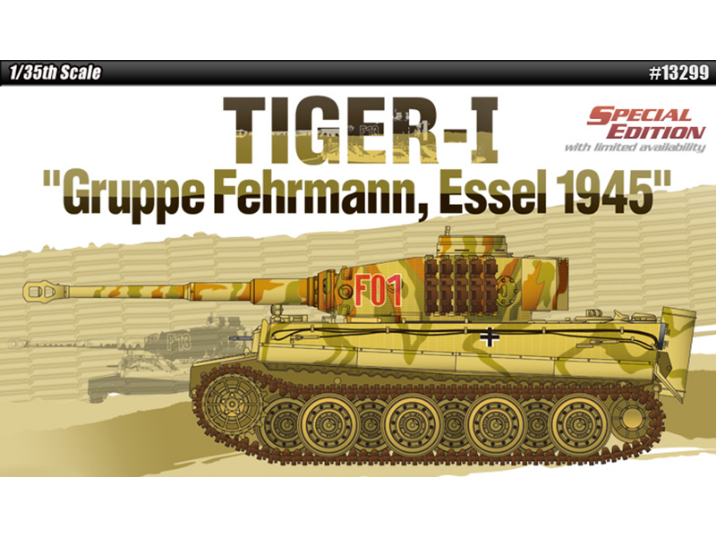 ドイツ 重戦車 ティーガー I ハイブリッド フェールマン 戦隊 エッセル 1945年 – アカデミー 13299