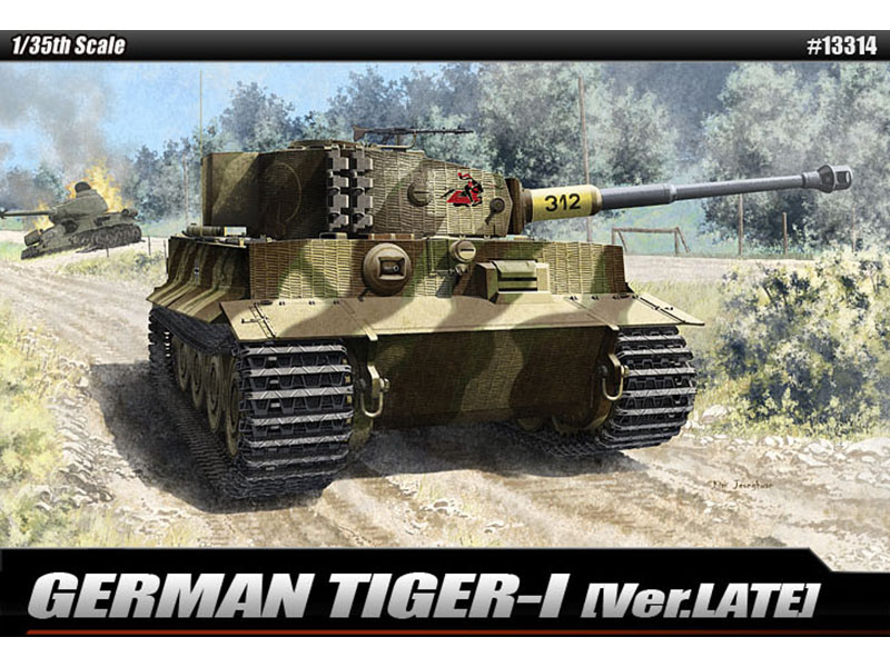ドイツ 重戦車 ティーガー I 後期 生産型 – アカデミー 13314