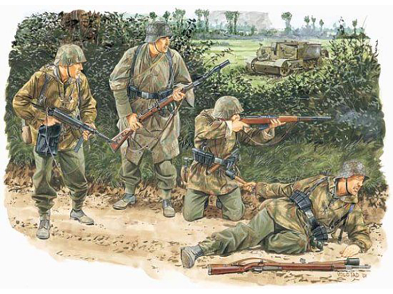 ドイツ カンプグルッペ フォン・ルック 戦闘団 ノルマンディー 1944年 – ドラゴン 6155