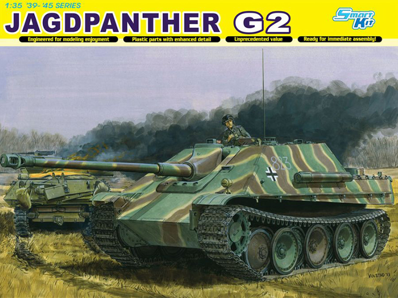 ドイツ 重駆逐 戦車 ヤークトパンター G2型 – ドラゴン 6609