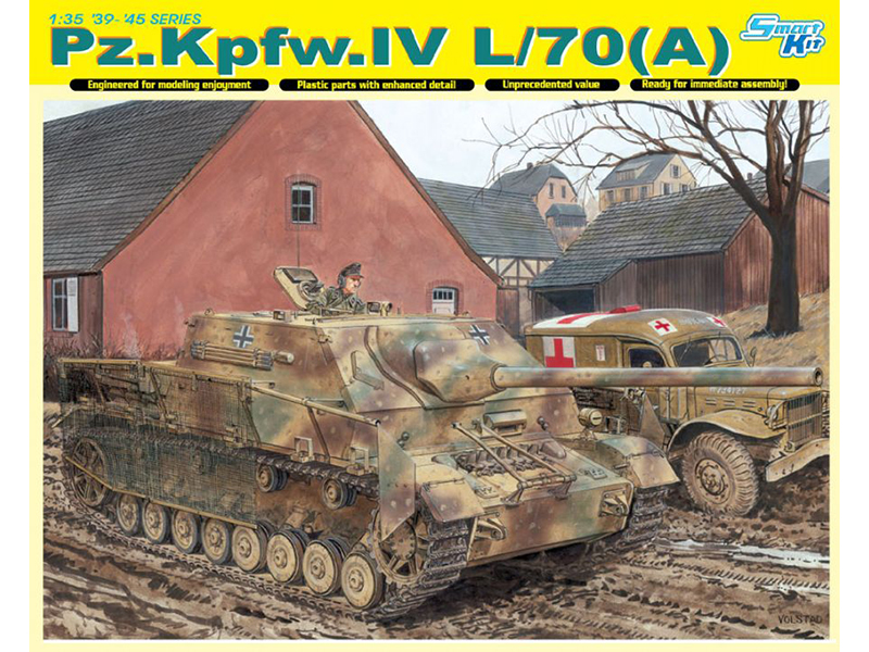 ドイツ IV号 駆逐 戦車 L/70 (A) ツヴィッシェンレーズンク – ドラゴン 6689