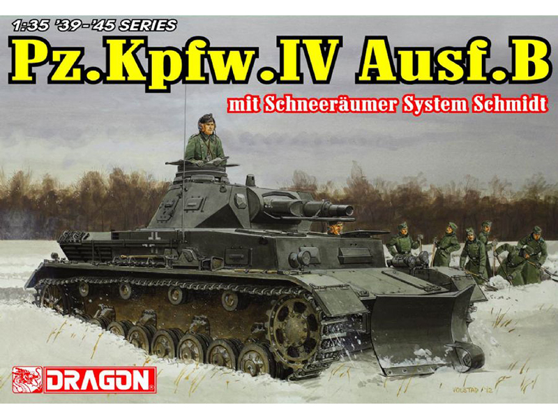 ドイツ IV号戦車 B型 w/ 除雪ドーザー – ドラゴン 6764