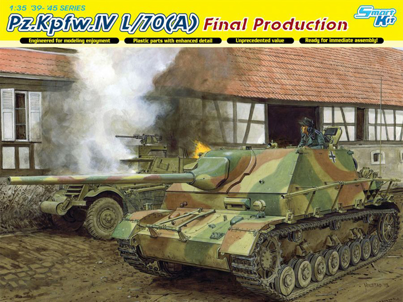 ドイツ IV号 駆逐 戦車 L/70 (A) ツヴィッシェンレーズンク 最後期 生産型 – ドラゴン 6784