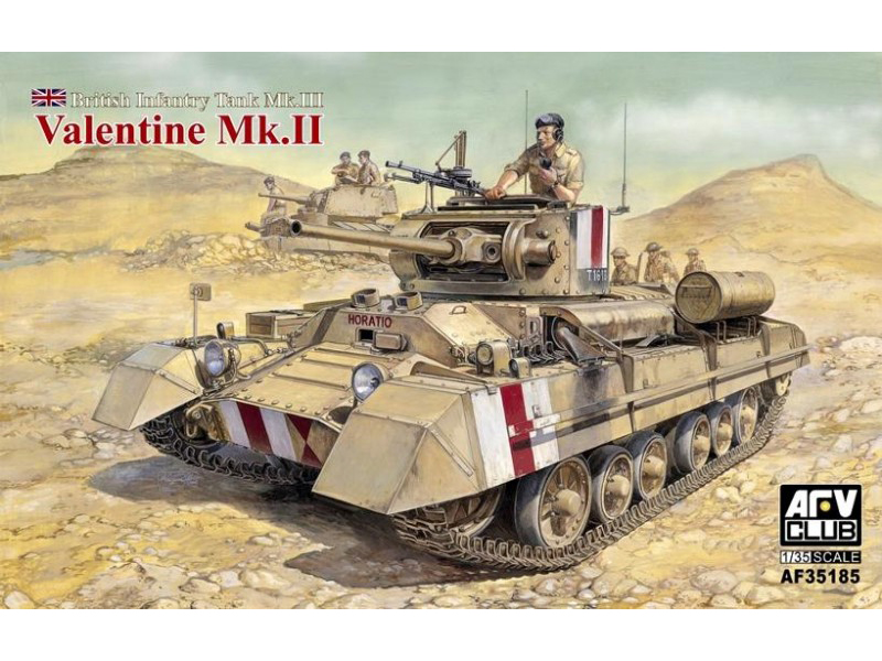 イギリス 歩兵戦車 バレンタイン Mk.II – AFVクラブ 35185
