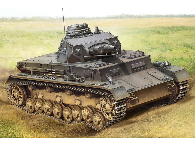 ドイツ IV号戦車 B型 – ホビーボス (トライスター) 80131