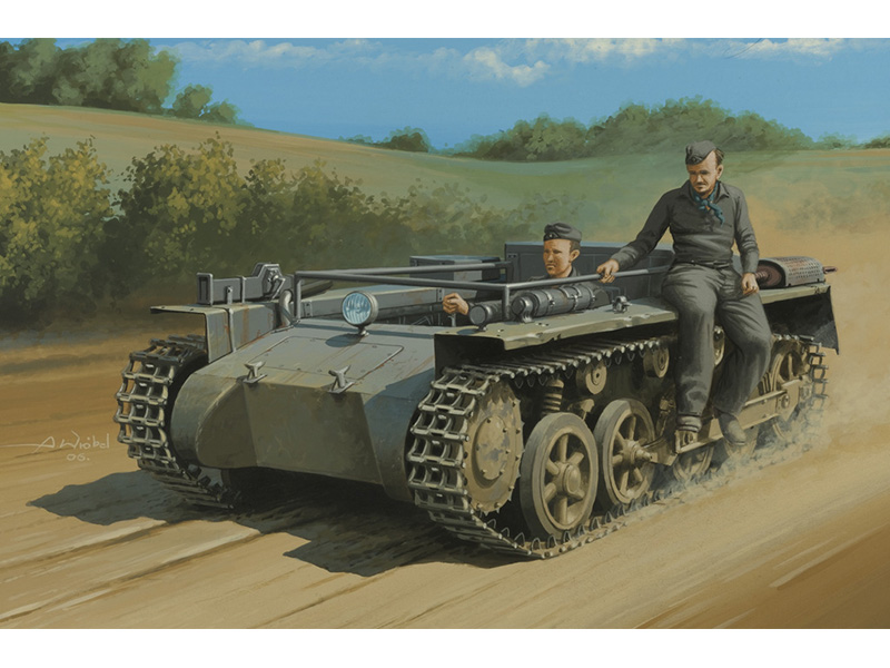 ドイツ I号戦車 A型 操縦訓練 トラクター – ホビーボス (トライスター) 80144