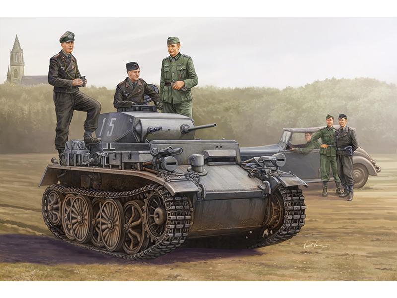 ドイツ I号戦車 C型 VK 601 – ホビーボス 82431 | データベース