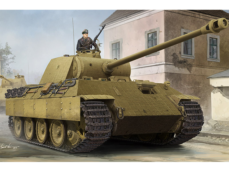 ドイツ 戦車 パンター A型 ツィンメリット コーティング – ホビーボス 84506