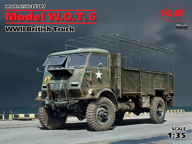 イギリス フォード W.O.T.6 カーゴ トラック – ICM 35507