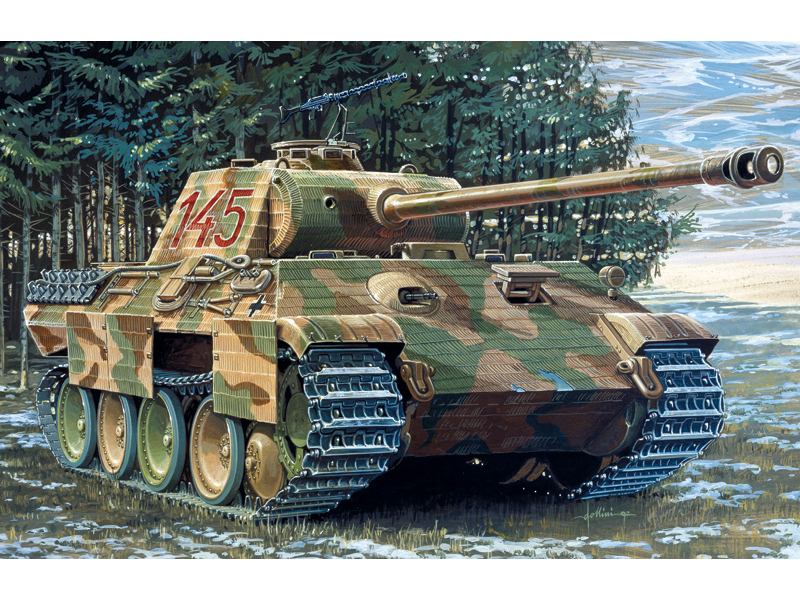 ドイツ 戦車 パンター A型 – イタレリ 0270