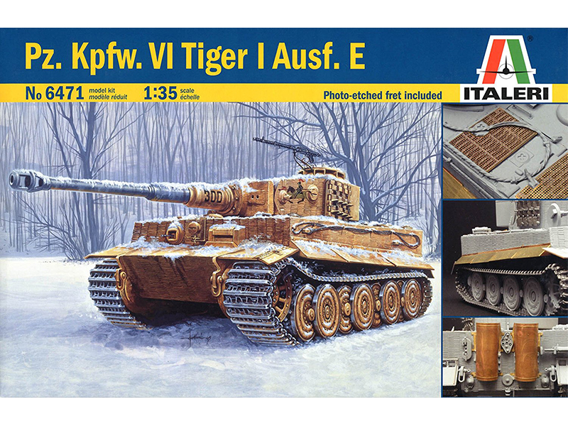 ドイツ 重戦車 ティーガー I ツェンメリット コーティング – イタレリ 6471