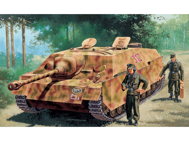 ドイツ IV号 駆逐 戦車 L/48 – イタレリ 6488