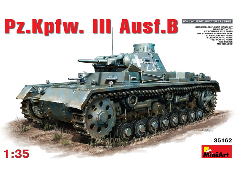[旧版] ドイツ III号戦車 B型 – ミニアート 35162