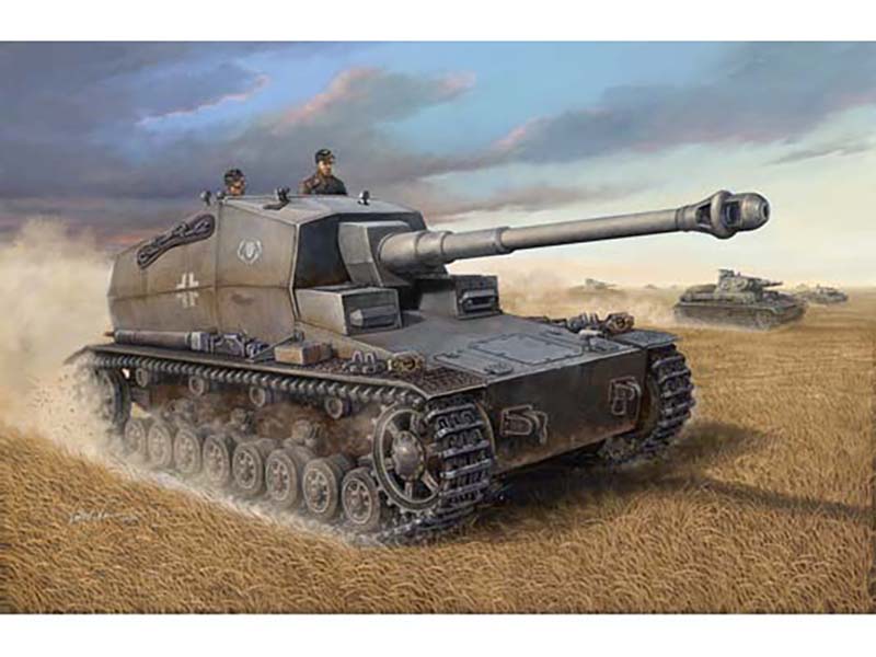 ドイツ IV号戦車 a型 10.5cm 対戦車 自走砲 ディッカーマックス – トランペッター 00348